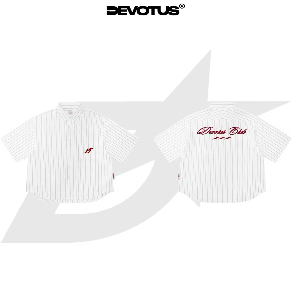 Devotus Boxy Pinstripe Shirt