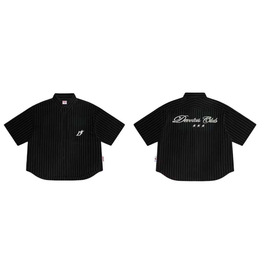 Devotus Boxy Pinstripe Shirt
